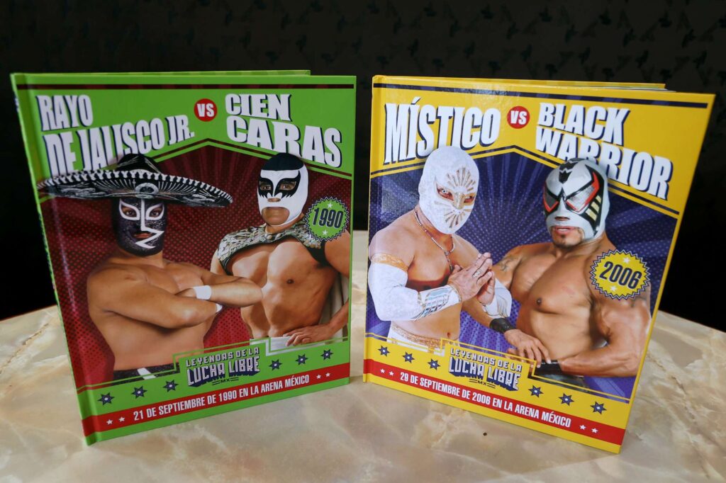 Presentanción libros Leyendas de la Lucha Libre